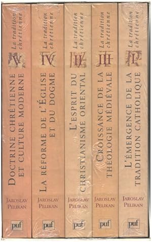 Seller image for La tradition chretienne/ complet en coffret de 5 tomes for sale by librairie philippe arnaiz