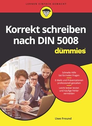 Imagen del vendedor de Korrekt Schreiben Nach Din 5008 Fur Dummies -Language: german a la venta por GreatBookPrices