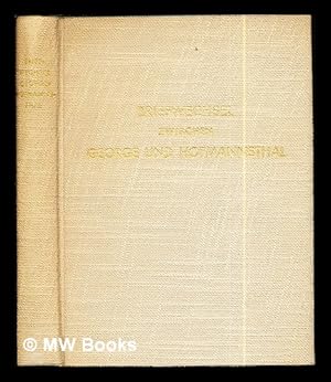 Seller image for Briefwechsel zwischen George und Hofmannsthal for sale by MW Books