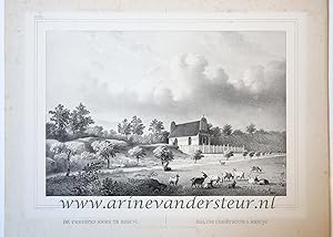 Imagen del vendedor de [Lithography] De Christen kerk te Riouw / Eglise chrtienne a Riouw [set: Gezigten uit Nerlands Indi] a la venta por Antiquariaat Arine van der Steur / ILAB