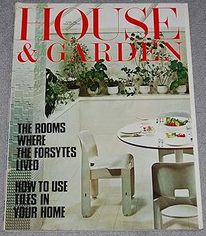 Seller image for House and Garden, April 1969, no. 3, whole no. 238, vol. 24 for sale by Springhead Books