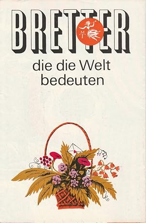 Bild des Verkufers fr Programmheft Urauffhrung Gerhard Kneifel BRETTER DIE DIE WELT BEDEUTEN Spielzeit 1969 / 70 zum Verkauf von Programmhefte24 Schauspiel und Musiktheater der letzten 150 Jahre