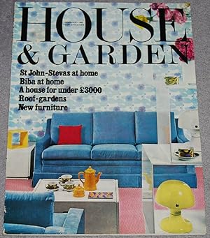 Seller image for House and Garden, February 1968, no. 1, whole no. 226, vol. 23 for sale by Springhead Books