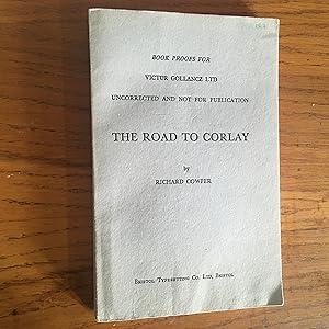 Imagen del vendedor de The Road to Corlay a la venta por Joe Maynard