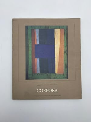 Antonio Corpora. Roma, Galleria nazionale d'arte moderna, 1987-1988