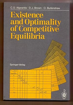 Bild des Verkufers fr Existence and Optimality of Competitive Equilibria. zum Verkauf von Die Wortfreunde - Antiquariat Wirthwein Matthias Wirthwein