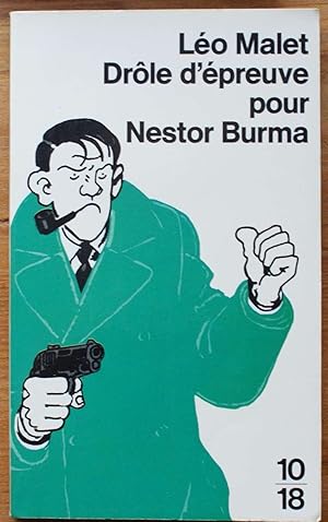 Seller image for Drle d'preuve pour Nestor Burma for sale by Aberbroc