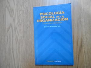 Bild des Verkufers fr Psicologia social de la organizacin. Las personas organizando. zum Verkauf von Librera Camino Bulnes