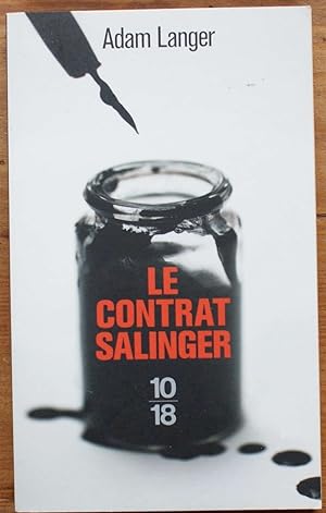 Seller image for Le contrat Salinger for sale by Aberbroc