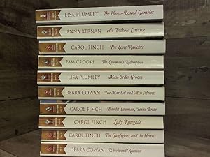 Seller image for 20 Harlequin Historical Western Novels (Honor Bound Gambler, His for sale by Archives Books inc.