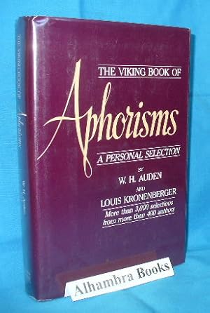 The Viking Book of Aphorisms : A Personal Selection