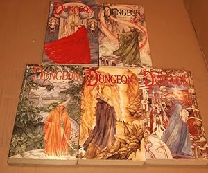Seller image for Philip Jose Farmer's "The Dungeon": #1 The Black Tower, #2 The Dark Abyss, #3 The Valley of Thunder, #4 The Lake of Fire, #5 The Hidden City, -(five (5) volumes of the "The Dungeon" series) for sale by Nessa Books