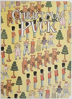 Christmas Puck. [Original Puck Magazine cover print ONLY].