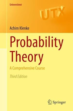 Image du vendeur pour Probability Theory : A Comprehensive Course mis en vente par GreatBookPrices