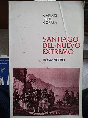 Imagen del vendedor de Santiago de Nuevo Extremo : romancero a la venta por Librera Monte Sarmiento