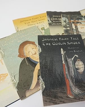 Japanese Fairy Tales. Printed in color by hand from Japanese wood blocks. Includes: The Boy who D...