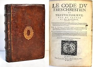 Le Code du Tres-Chresten et tres Victorieux Roy de France et de Navarre, Henti IIII. Du droit civ...