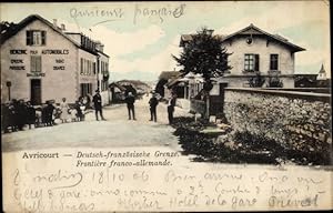 Bild des Verkufers fr Ansichtskarte / Postkarte Avricourt Allemand Meurthe et Moselle, Deutsch-franzsische Grenze zum Verkauf von akpool GmbH