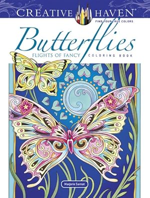 Image du vendeur pour Creative Haven Butterflies Flights of Fancy Coloring Book mis en vente par GreatBookPricesUK