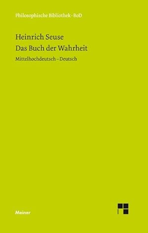 Bild des Verkufers fr Das Buch der Wahrheit : Mittelhochdeutsch - Deutsch zum Verkauf von AHA-BUCH GmbH