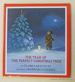 Imagen del vendedor de The Year of the Perfect Christmas Tree. (Reprinted). New York, Dial Books / Penguin, (ca. 2000). 4to. Durchgngig farbig illustriert von Barbara Cooney. 16 Bl. Or.-Hlwd. mit farbigem Schutzumschlag. (ISBN 080370299X). a la venta por Jrgen Patzer