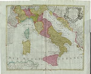 Antique Map-ITALY-ITALIA-Elwe-1792