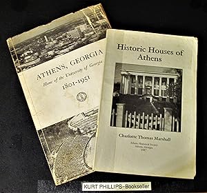 Athens, Georgia Home of the University of Georgia 1801-1951. (PLUS- C.T. Marshall's "Historic Hou...