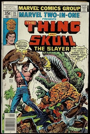 Immagine del venditore per Marvel Two-In-One No.35: The Thing and Skull the Slayer venduto da Lazy Letters Books