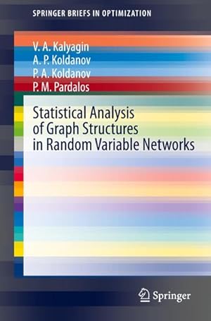 Imagen del vendedor de Statistical Analysis of Graph Structures in Random Variable Networks a la venta por AHA-BUCH GmbH