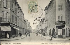 Seller image for Ansichtskarte / Postkarte Givors Rhne, Rue de Belfort for sale by akpool GmbH