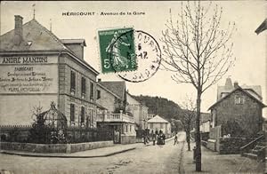 Immagine del venditore per Ansichtskarte / Postkarte Hricourt Haute Sane, Avenue de la Gare, Andre Manzoni Fabricant venduto da akpool GmbH