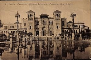 Immagine del venditore per Ansichtskarte / Postkarte Sevilla Andalusien, Exposicion Hispano-Americana, Palacio de Arte Antiguo venduto da akpool GmbH