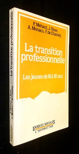 Imagen del vendedor de La transition professionnelle : Les jeunes de 16  18 ans a la venta por Abraxas-libris