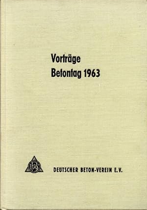 Seller image for Betontag 1963 24. bis 26. April 1963 in Essen for sale by Allguer Online Antiquariat
