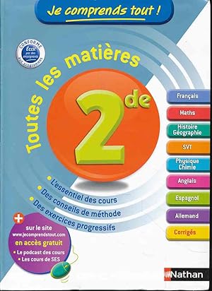 Image du vendeur pour Je compends tout! 2de. Toutes les matires. mis en vente par Fundus-Online GbR Borkert Schwarz Zerfa