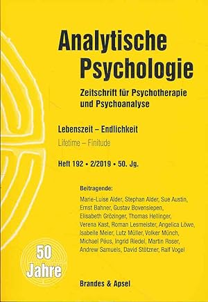 Bild des Verkufers fr Analytische Psychologie. heft 192, 2/2019, 50 Jg. Lebenszeit - Endlichkeit. zum Verkauf von Fundus-Online GbR Borkert Schwarz Zerfa