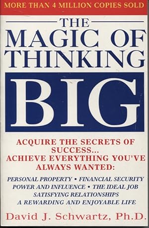 Seller image for The Magic of Thinking Big for sale by Dromanabooks