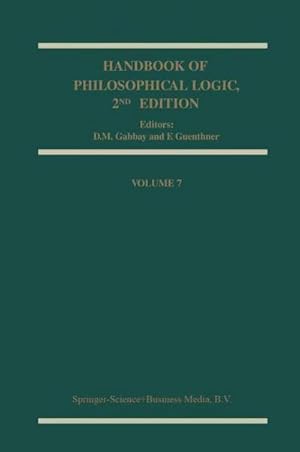 Bild des Verkufers fr Handbook of Philosophical Logic zum Verkauf von AHA-BUCH GmbH