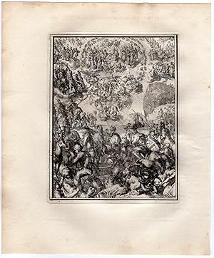 Antique Print-ICONOGRAPHY-CATHOLIC SAINTS-SYMBOL-HYROGLYPHIC-de Hooghe-1735