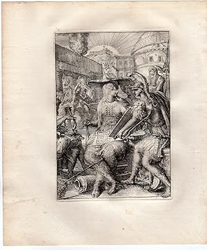 Antique Print-PROPHECY-TABERNACLE-HYROGLYPHIC-SYMBOL-de Hooghe-1735