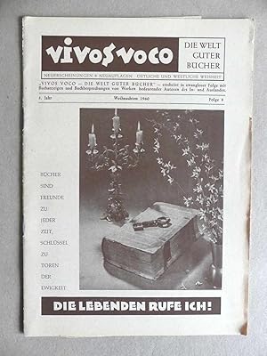 Vivos Voco - Die Welt guter Bücher. Neuerscheinungen - östliche und westliche Weisheit. Die Leben...