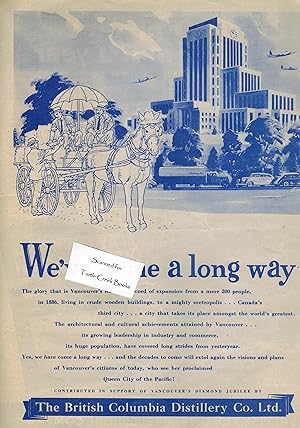 British Columbia Distillery Co. Original Advertisement from 1946