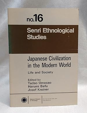 Immagine del venditore per Japanese Civilization in the Modern World (Senri Ethnological Studies, No. 16) venduto da Book House in Dinkytown, IOBA