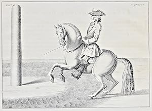 L`Art de monter a Cheval, ou description du Manége Moderne, dans sa perfection; Expliqué par le L...