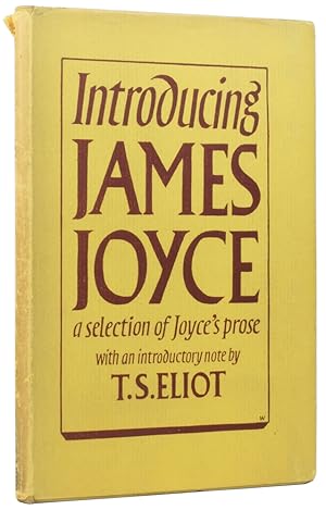 Seller image for Introducing James Joyce. A selection of Joyce's prose for sale by Adrian Harrington Ltd, PBFA, ABA, ILAB