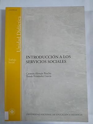 Imagen del vendedor de Introduccin a los Servicios Sociales a la venta por Libros Ambig