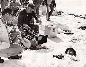 Bild des Verkufers fr The Passage (Original photograph of J. Lee Thompson and Patricia Neal on the set of the 1979 film) zum Verkauf von Royal Books, Inc., ABAA