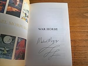 Seller image for War Horse - signed paperback for sale by Peter Pan books