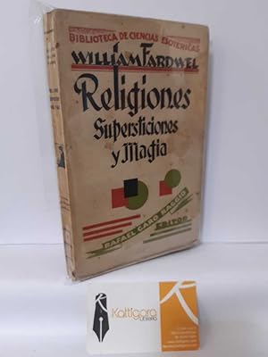 Imagen del vendedor de RELIGIONES, SUPERSTICIONES Y MAGIA a la venta por Librera Kattigara