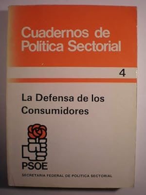 Image du vendeur pour Cuadernos de poltica sectorial 4. La defensa de los consumidores mis en vente par Librera Antonio Azorn